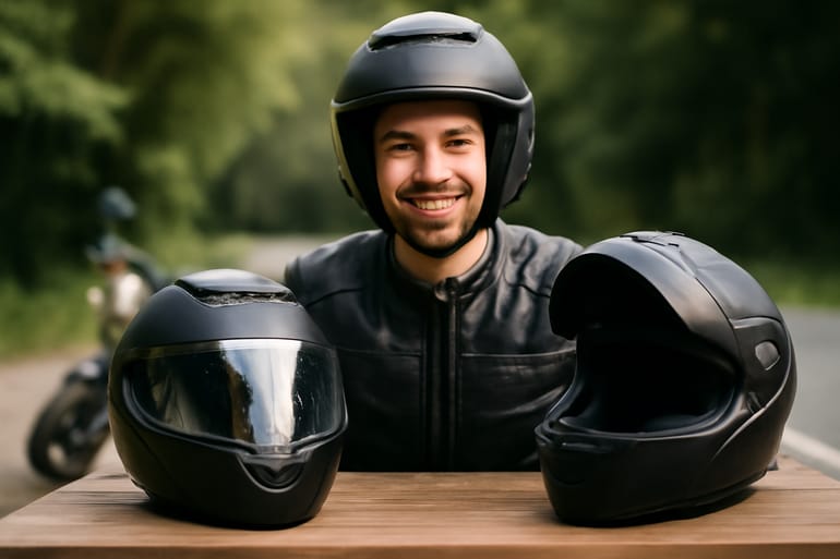 Integralhelm-Typen erklärt: Vollvisier vs. Klappvisier