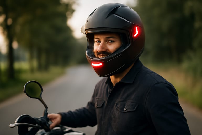 Integrierte LED-Beleuchtung im Helm: Funktion & Kaufguide