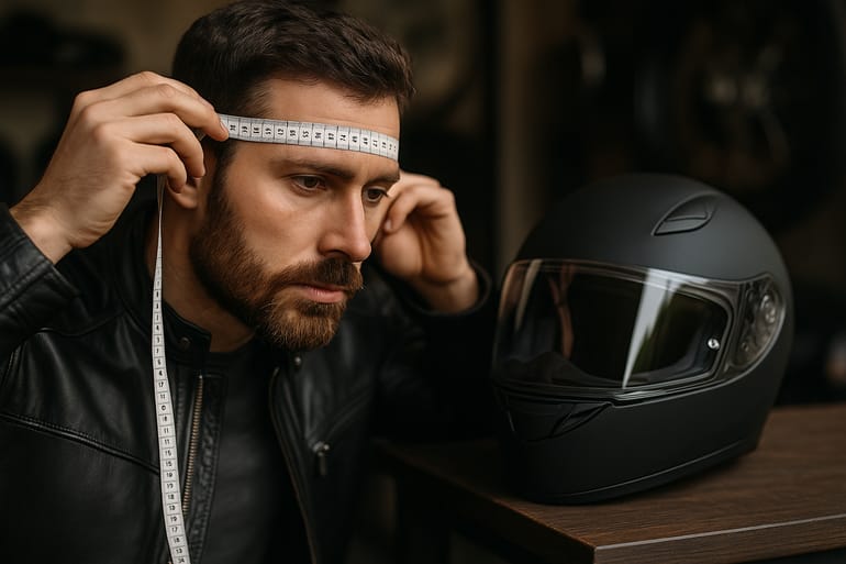 Vollvisier-Helm Größen-Guide: So sitzt er wirklich perfekt