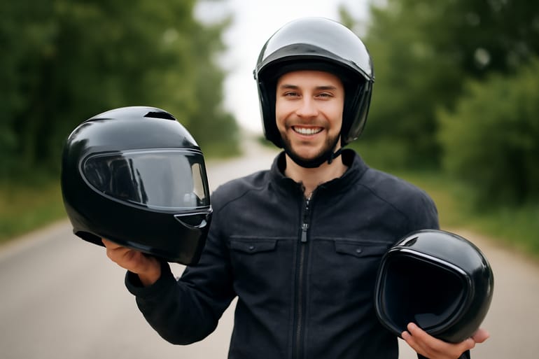 Integral Helmet vs Open-Face Helmet: Pros and Cons