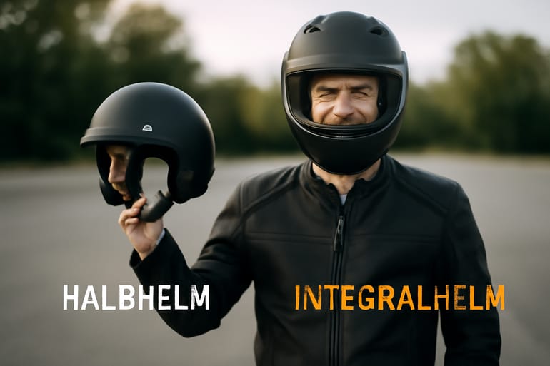 Halbhelm vs. Integralhelm: Schutz und Einsatz im Vergleich
