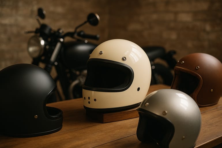 Retro-Helme Überblick: Nostalgie-Modelle & Stilrichtungen