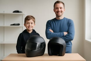 Integralhelm vs Jethelm: Unterschiede, Einsatzbereiche