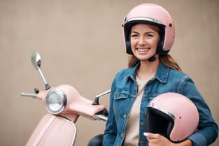 Vespa Jet-/Open-Face Helme für Damen im Überblick
