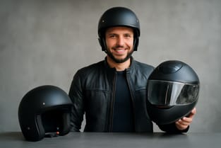 Halbhelm vs. Integralhelm: Schutz und Einsatzbereich