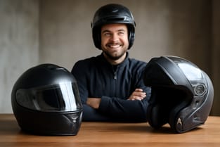 Integralhelm-Typen erklärt: Vollvisier oder Klappvisier?