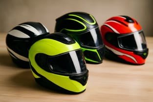 Farben und Designs bei Motorradhelmen richtig wählen