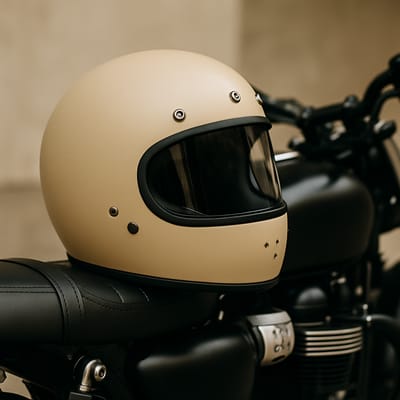 Warum ein beiger Motorradhelm eine smarte Wahl ist