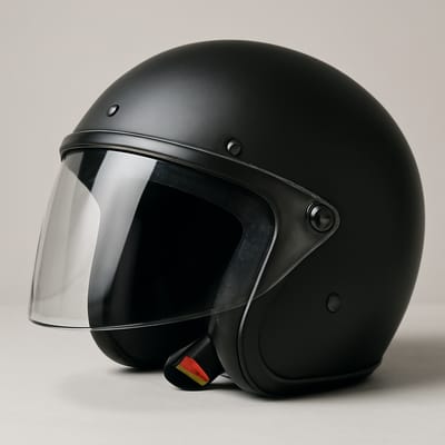 Ist das Sichtfeld beim Halbhelm immer besser?