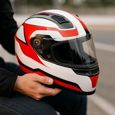 Design, Belüftung, Visier: Funktion vor Formel‑1‑Look