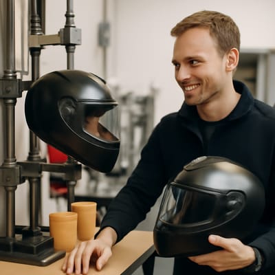 Wie läuft die ECE R22.05 Prüfung ab – und was wird genau getestet?