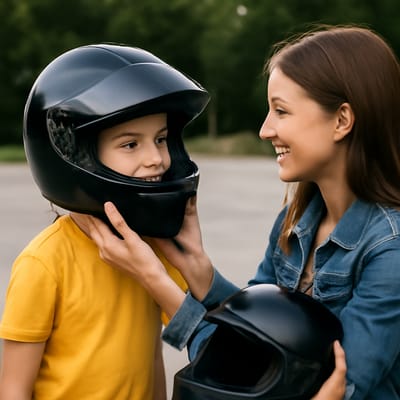 Woran erkennst du bei der Anprobe, ob der Helm wirklich passt?