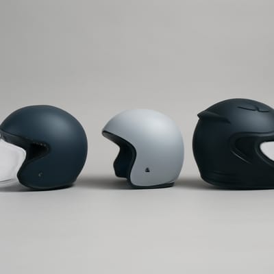 Was zeichnet Halbhelm, Jethelm und Integralhelm aus?