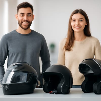 ECE R22.05 in der Praxis: Integralhelm, Jethelm, Modularhelm