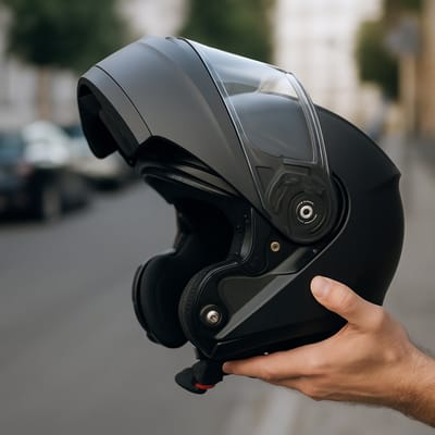 So funktioniert der 180‑Grad‑Mechanismus beim Klapphelm