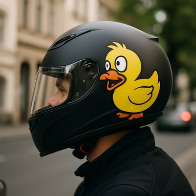 Humorvolle Motive sicher und sichtbar einsetzen