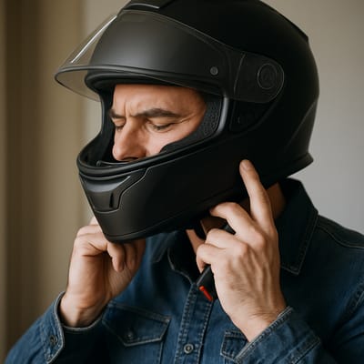 Passform prüfen: Druckpunkte, Stabilität, Riemen