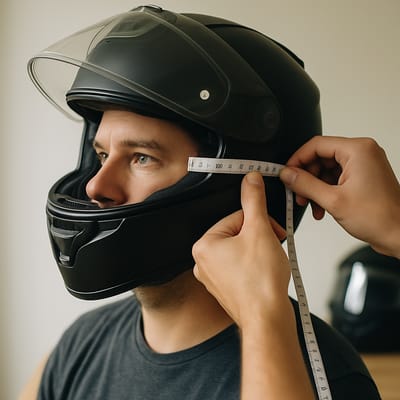 Richtig messen: So ermittelst du deine Helmgröße