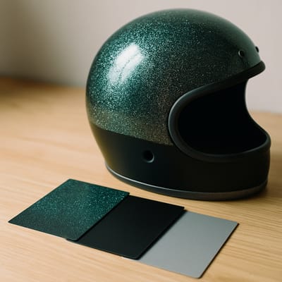 How Metal-Flake Paint Works and Changes Optics