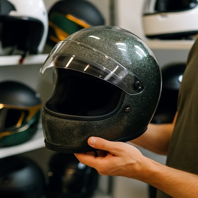 Kaufberatung: Worauf beim markenlosen Glitter-Helm achten?