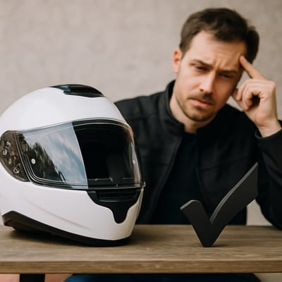 Vor- und Nachteile eines Integralhelms