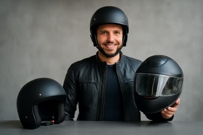 Halbhelm vs. Integralhelm: Schutz und Einsatzbereich