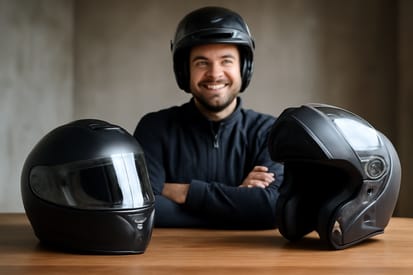 Integralhelm-Typen erklärt: Vollvisier oder Klappvisier?