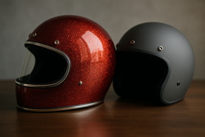 Metal-Flake Finish: What It Is and How It Transforms Helmets