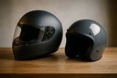 Integralhelme vs Halbschalen: Unterschiede & Kaufhilfe