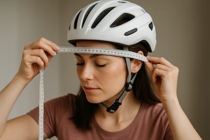 Damen-Fahrradhelm: Größen & Passform richtig bestimmen